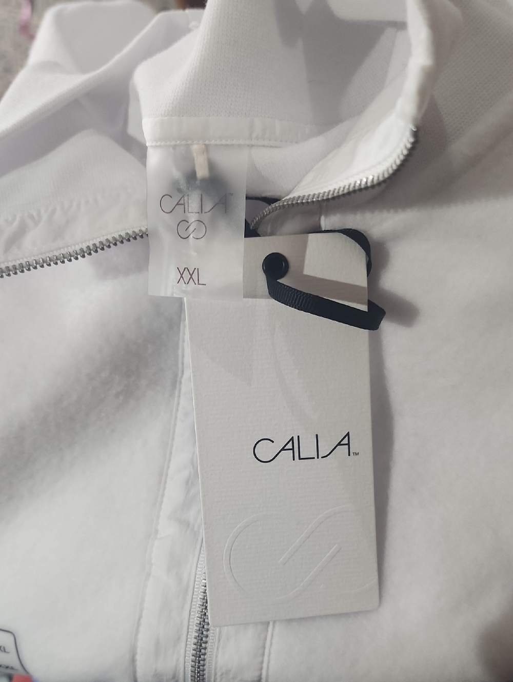Calia By Carrie Underwood White Elevate Plush 1/4 Zip Pullover New With Tags - Picture 8 of 9